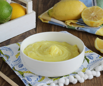 Egg-free lemon cream